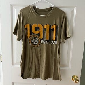 Olive Graphic Tee - Short Sleeve